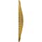 Ekena Millwork Shakuras Ceiling Medallion (Fits Canopies up to 5"), Hand-Painted Iridescent Gold, 24"OD x 3"P CM24SHIGS - alternate 3